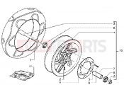 GILERA DNA GP Experience Front wheel