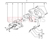 GILERA DNA GP Experience Rear tail lamp