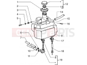 gilera Easy Moving üzemanyag tank