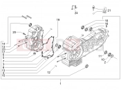 gilera 2007 Fuoco 500 Crankcase