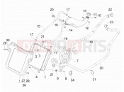 gilera 2009 Fuoco 500 Cooling system