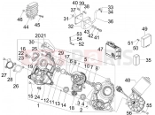 gilera 2009 Fuoco 500 Voltage Regulators - Electronic Control Units (ecu) - H.T. Coil