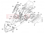 gilera 2010 Fuoco 500 Front shield