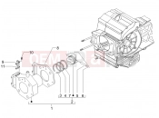 gilera 2013 Fuoco 500 Cylinder-piston-wrist pin unit