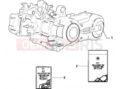 gilera 2013 Fuoco 500 Engine, assembly