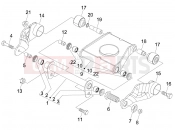 gilera 2013 Fuoco 500 Swinging arm
