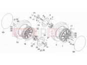 gilera 2014 Fuoco 500 Front wheel