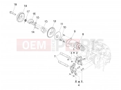 gilera 2013 Fuoco 500 LT Rocking levers support unit