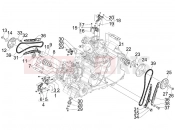 gilera 2007 GP 800 Rocking levers support unit