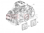 gilera 2008 GP 800 Engine, assembly