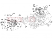 gilera 2008 GP 800 Head unit - Valve