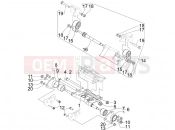 gilera 2008 GP 800 Swinging arm