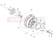gilera 2010 GP 800 Rear wheel