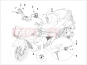 gilera 2010 GP 800 Selectors - Switches - Buttons