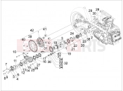 gilera 2010 GP 800 Transmission assembly