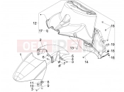 gilera 2010 GP 800 Wheel huosing - Mudguard