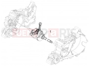 gilera 2011 GP 800 Crankshaft