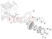 gilera 2009 GP 800 Centenario Driving pulley
