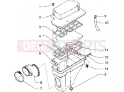 Air cleaner - Gilera GSM M.Y. 2001