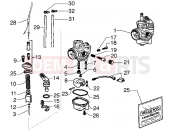 Carburettor - Gilera GSM M.Y. 2001
