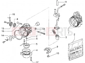 gilera H@k Carburettor