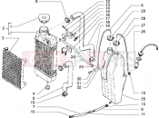 gilera H@k Radiator