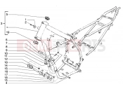 Frame - Gilera H@k M.Y. 2001