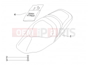 gilera 2007 Nexus 125 Saddle/seats