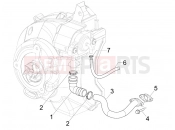 gilera 2007 Nexus 125 Secondary air box
