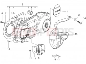 oldaldekli - varióváltó hűtés - Gilera Nexus 250 2006