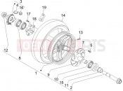 gilera 2006 Nexus 250 Front wheel