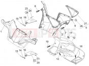 kormány burkolat - Gilera Nexus 250 2006