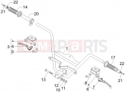 gilera 2006 Nexus 250 Handlebars - Master cil.