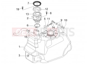 gilera 2007 Nexus 250 Fuel tank