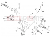 gilera 2007 Nexus 250 Handlebars - Master cil.