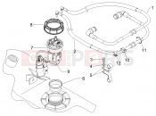 gilera 2007 Nexus 250 Supply system
