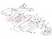 gilera Nexus 500 Central Part