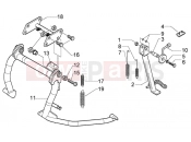 gilera Nexus 500 Central Stand