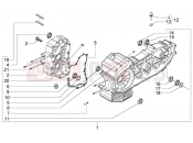 gilera Nexus 500 Crankase