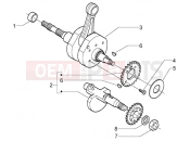 gilera Nexus 500 Crankshaft