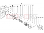 gilera Nexus 500 Driven Pulley