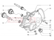 gilera Nexus 500 Reduction unit cover