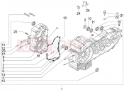gilera 2008 Nexus 500 Crankcase