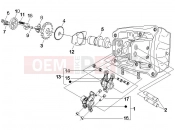 gilera 2008 Nexus 500 Rocking levers support unit