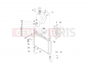 gilera 2010 Nexus 500 Cooling system