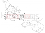 gilera 2010 Nexus 500 Meter combination - Cruscotto