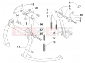 gilera 2006 Nexus 500 SP Stand/s