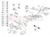 gilera 2007 Nexus 500 SP Main cable harness
