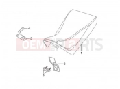 Saddle/seats - Gilera Oregon 250 2008