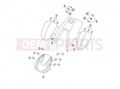 Front covers - Mudflaps - Gilera Oregon 250 2009